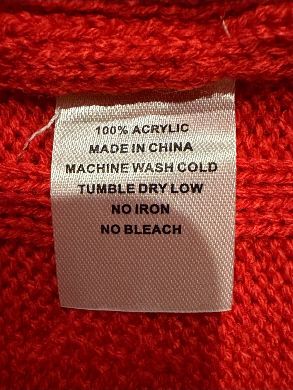 Spring 21 Bright Red Longline Open Knit cable knit Cardigan with Pockets medium - Picture 6 of 11